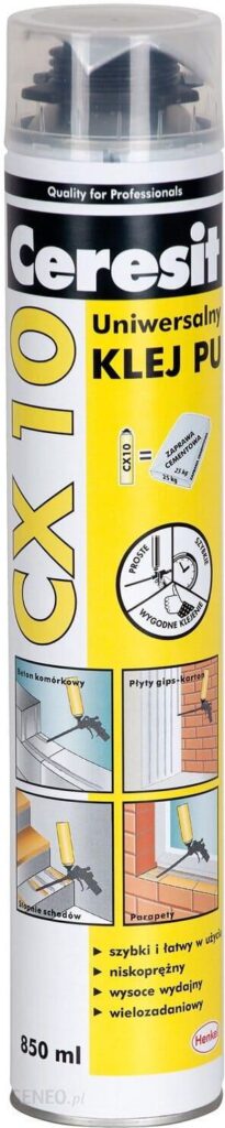 Ceresit Klej Uniwersalny Cx 10 – 850 Ml Ceresit Klej Uniwersalny Cx 10 – 850 Ml