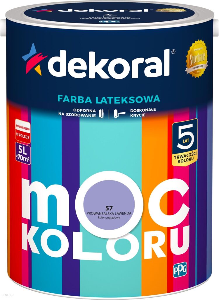 Dekoral Moc Koloru Prowansalska lawenda 5L