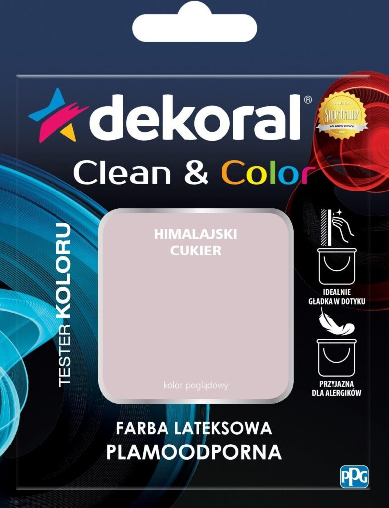 Dekoral Tester Clean&Color Himalajski cukier 0,04L