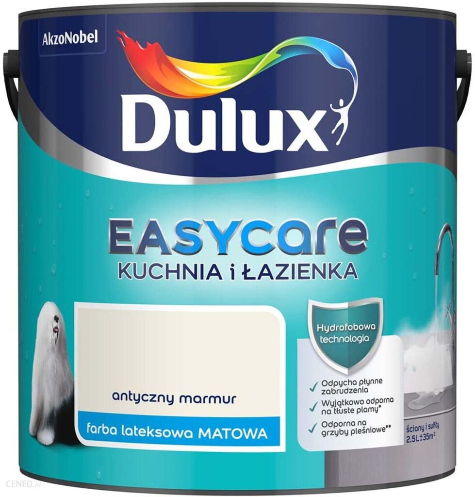 Dulux Emulsja Easycare Kuchnia I Łazienka Antyczny Marmur 2,5 L
