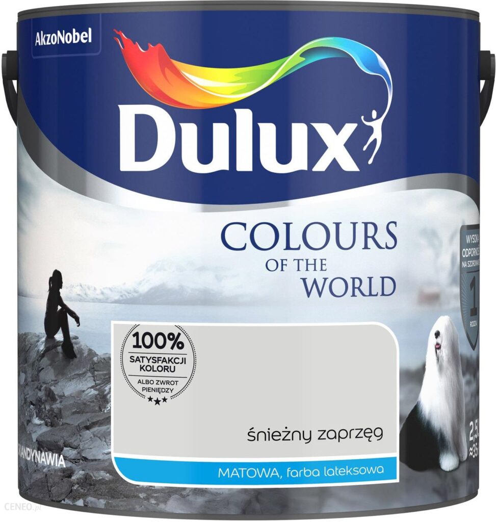 Dulux Kolory Świata Śnieżny Zaprzęg 2,5L