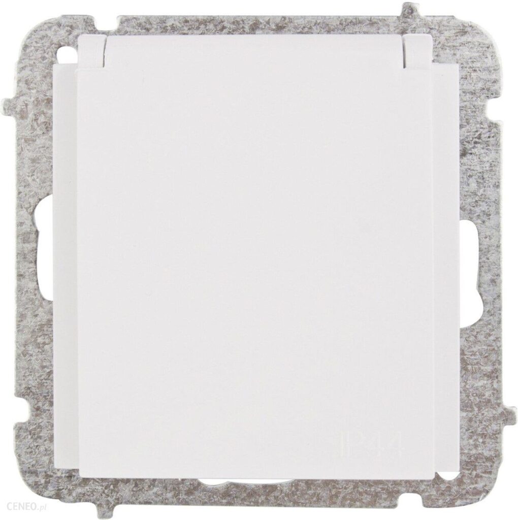 Elektro-Plast 2P+z IP44 z przesłonami Sentia 1436-10