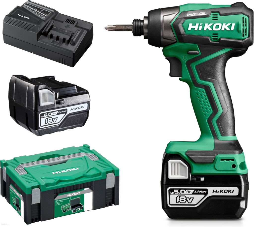 Hikoki Zakrętarka Udarowa 140Nm 2X5,0Ah WH18DDWPZ Hikoki Zakrętarka Udarowa 140Nm 2X5,0Ah WH18DDWPZ