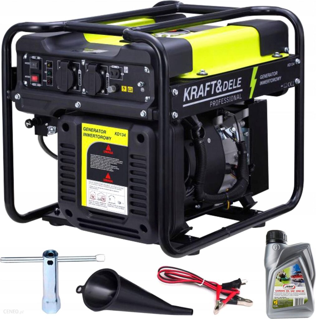 Kraft&Dele Agregat Prądotwórczy Generator Inwertorowy 3,5Kw KD134