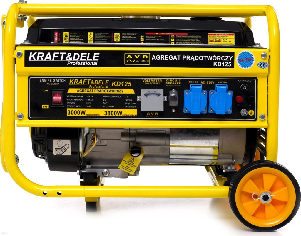 Kraft&Dele Agregat Prądotwórczy KD125 Kraft&Dele Agregat Prądotwórczy KD125