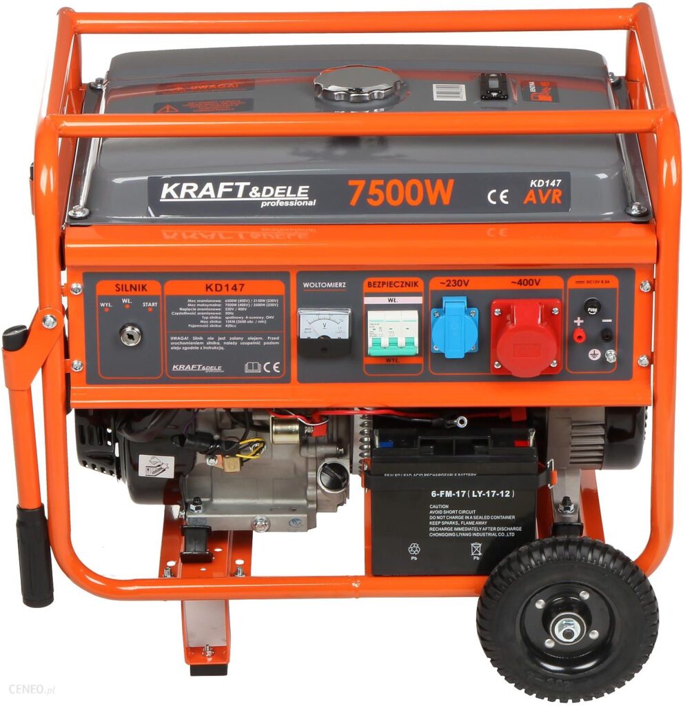 Kraft&Dele KD147 Agregat Prądotwórczy 7500W