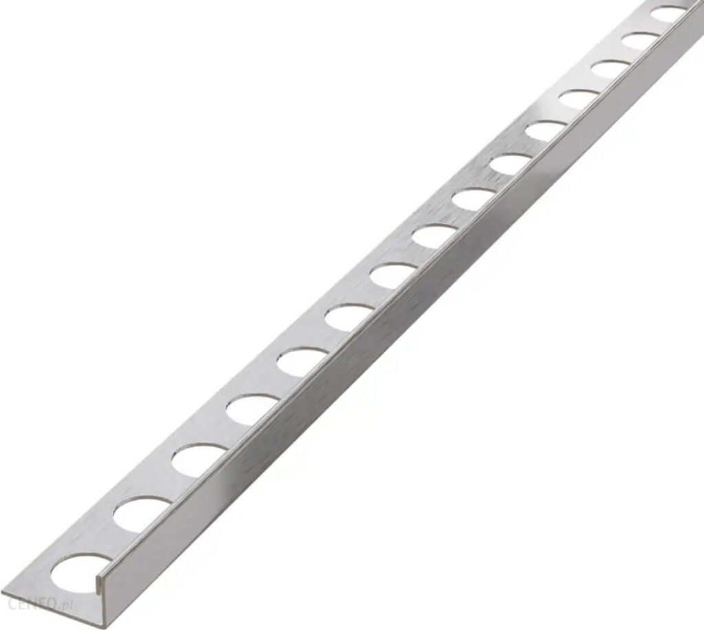Listwy.online Listwa ozdobna stalowa L srebrna matowa 10,5mm 270cm (L202700COPPERMI) Listwy.online Listwa ozdobna stalowa L srebrna matowa 10,5mm 270cm (L202700COPPERMI)