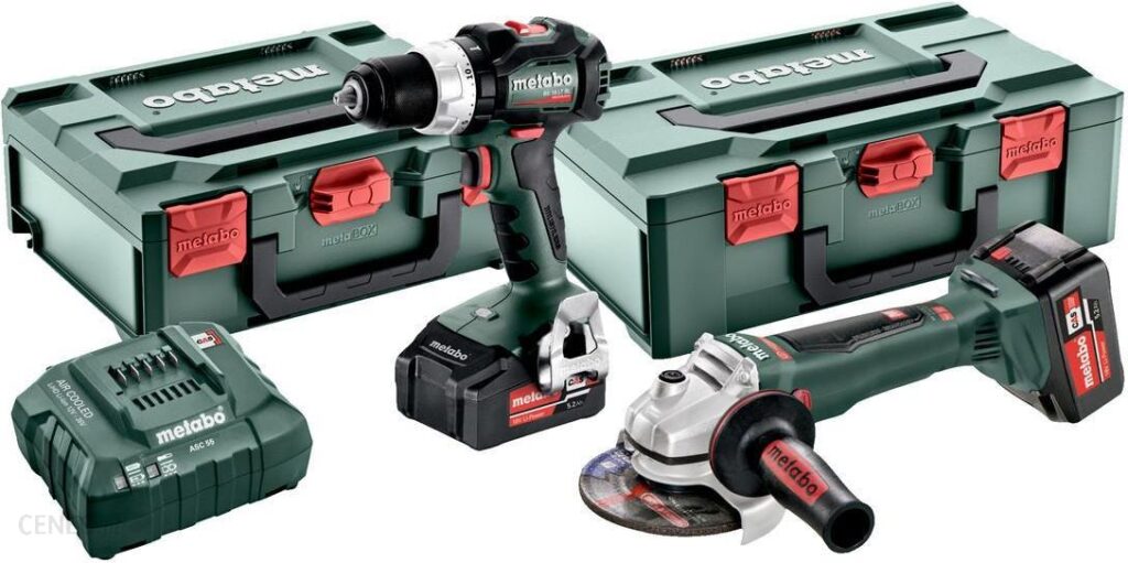 Metabo Combo 18 V 2x Li Ion BS+WB+metaBOX 691201650 Metabo Combo 18 V 2x Li Ion BS+WB+metaBOX 691201650