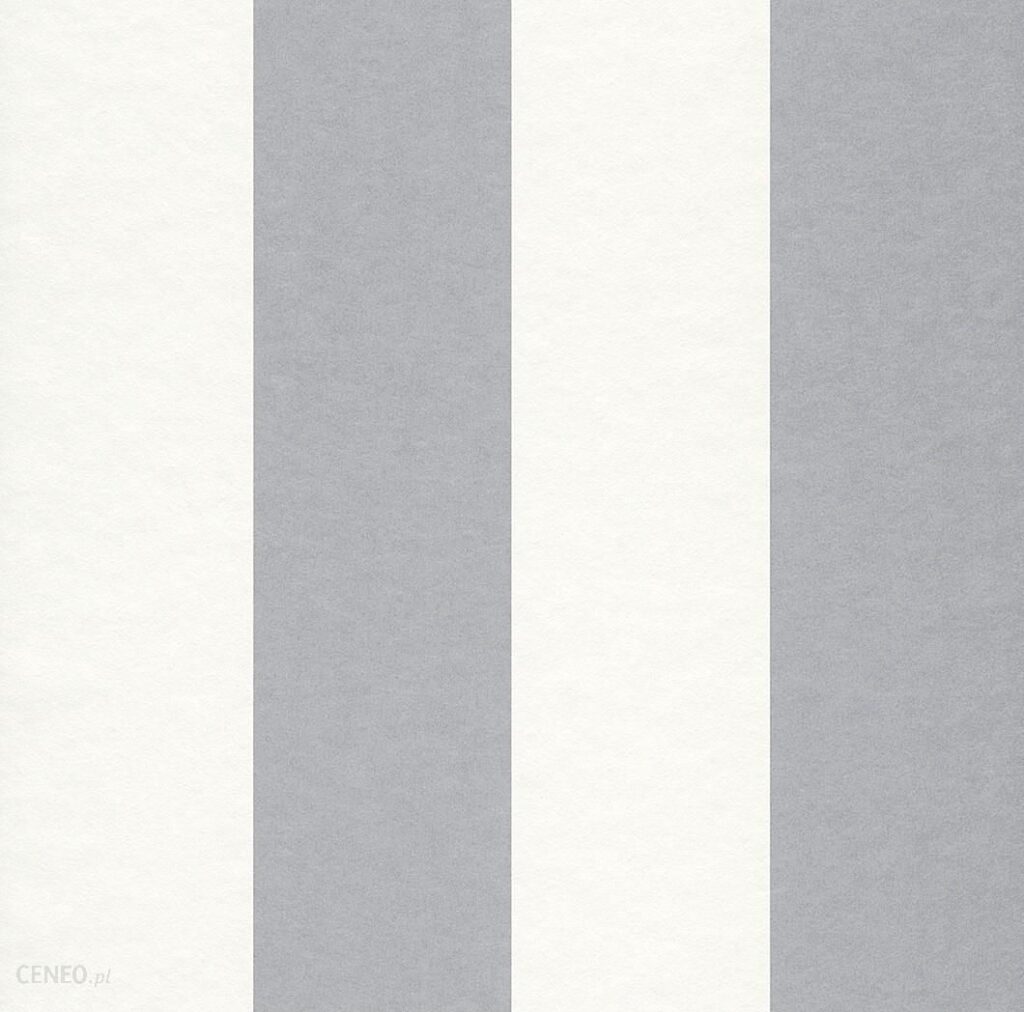 Rasch Tapeta Ścienna Vanity Fair 785135, Biało Srebrne Pasy (785135) Rasch Tapeta Ścienna Vanity Fair 785135, Biało Srebrne Pasy (785135)
