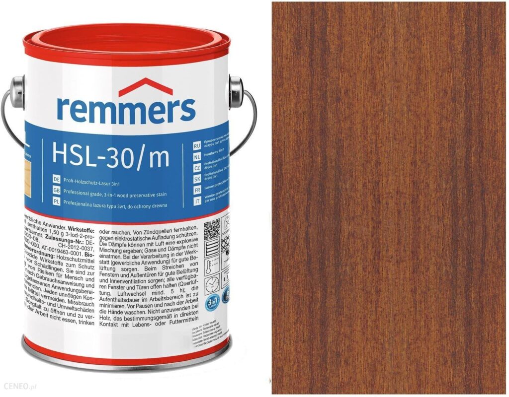 Remmers Hsl-30 Profi Hk-Lasur Kasztan 10L Remmers Hsl-30 Profi Hk-Lasur Kasztan 10L