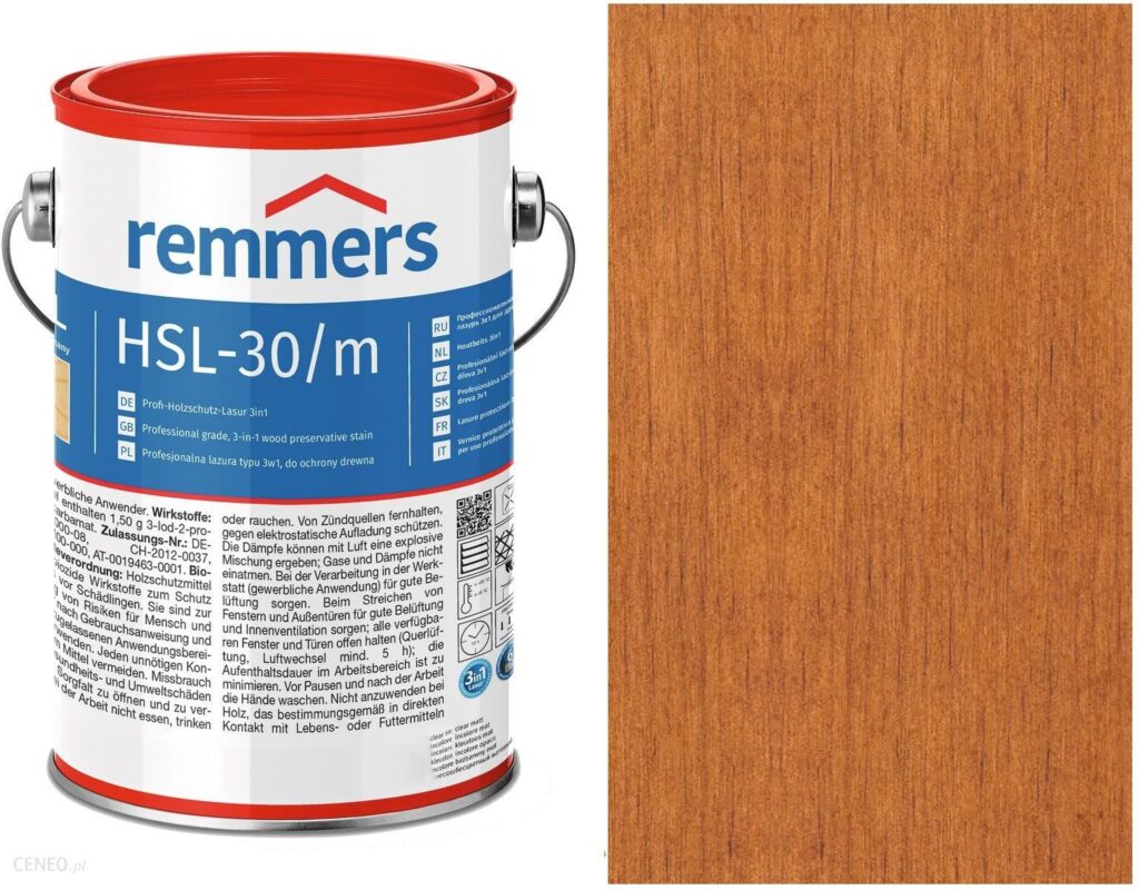 Remmers Hsl-30 Profi Hk-Lasur Teak 20L