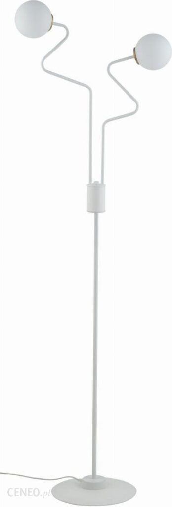 Lampa Sigma lampa podłogowa Zigzag 2xG9 biało/złota 162cm (50270)