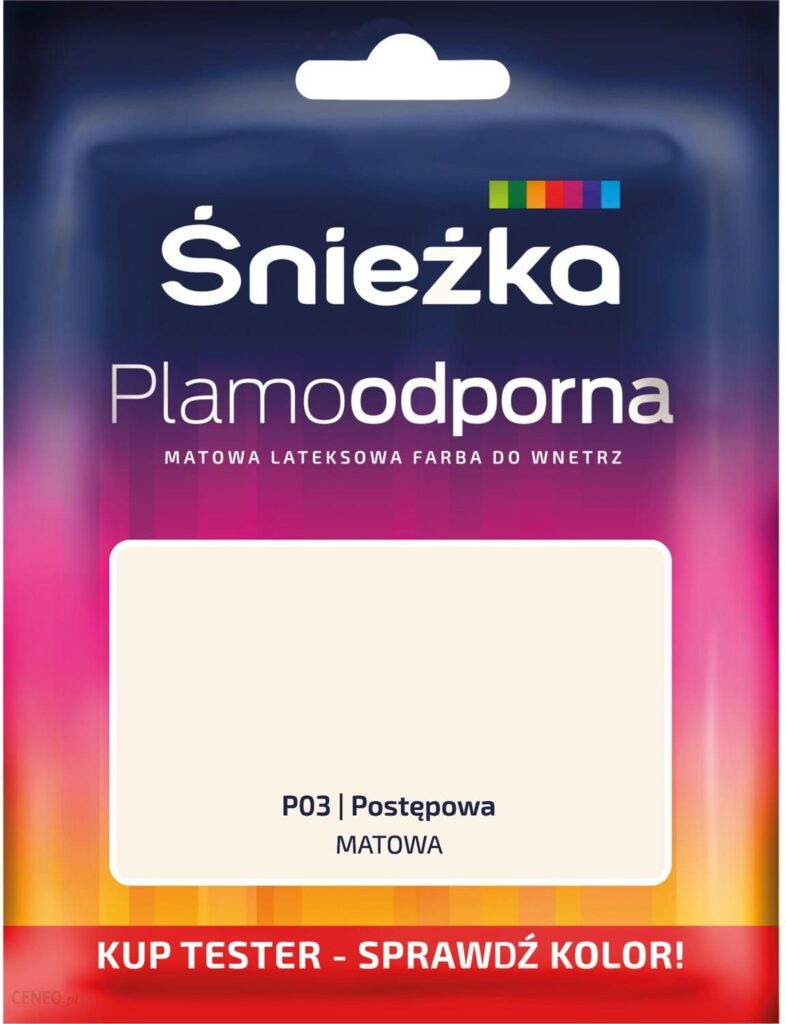 Śnieżka Plamoodporna P03 Postępowa 0,03L