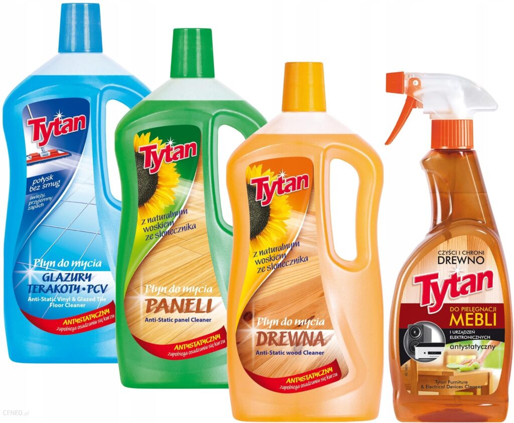 Tytan Do Mycia Drewna, Paneli, Mebli, Płytek Mix Tytan Do Mycia Drewna, Paneli, Mebli, Płytek Mix