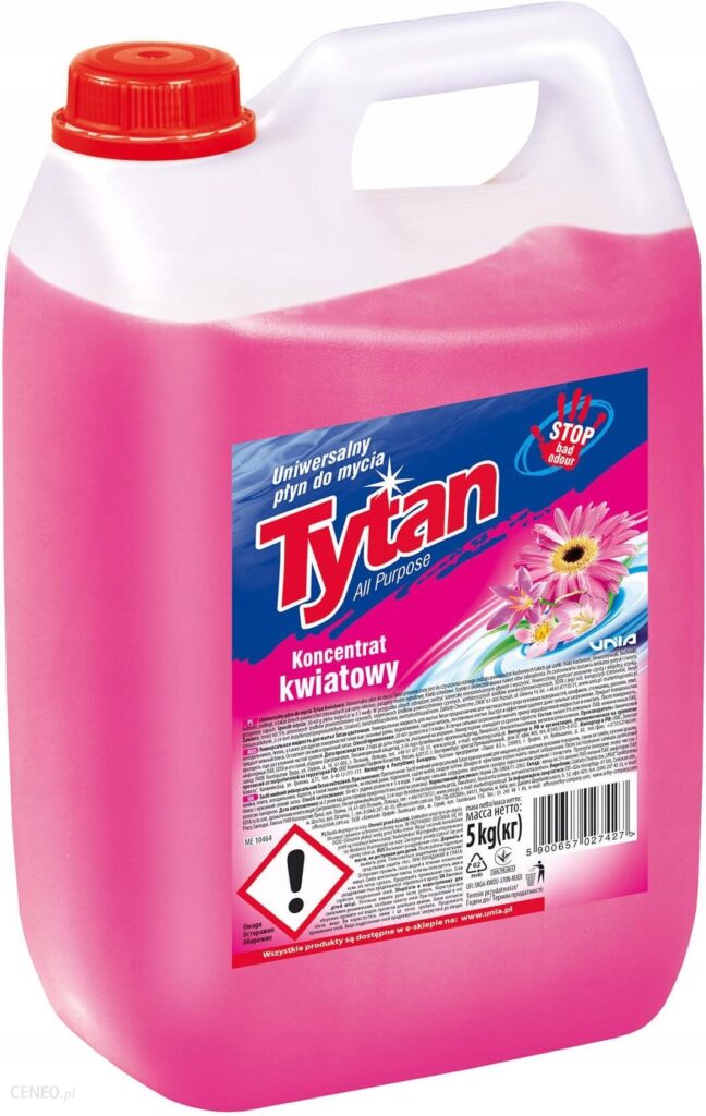 Tytan Płyn Uniwersalny 5L Koncentrat Kwiatowy