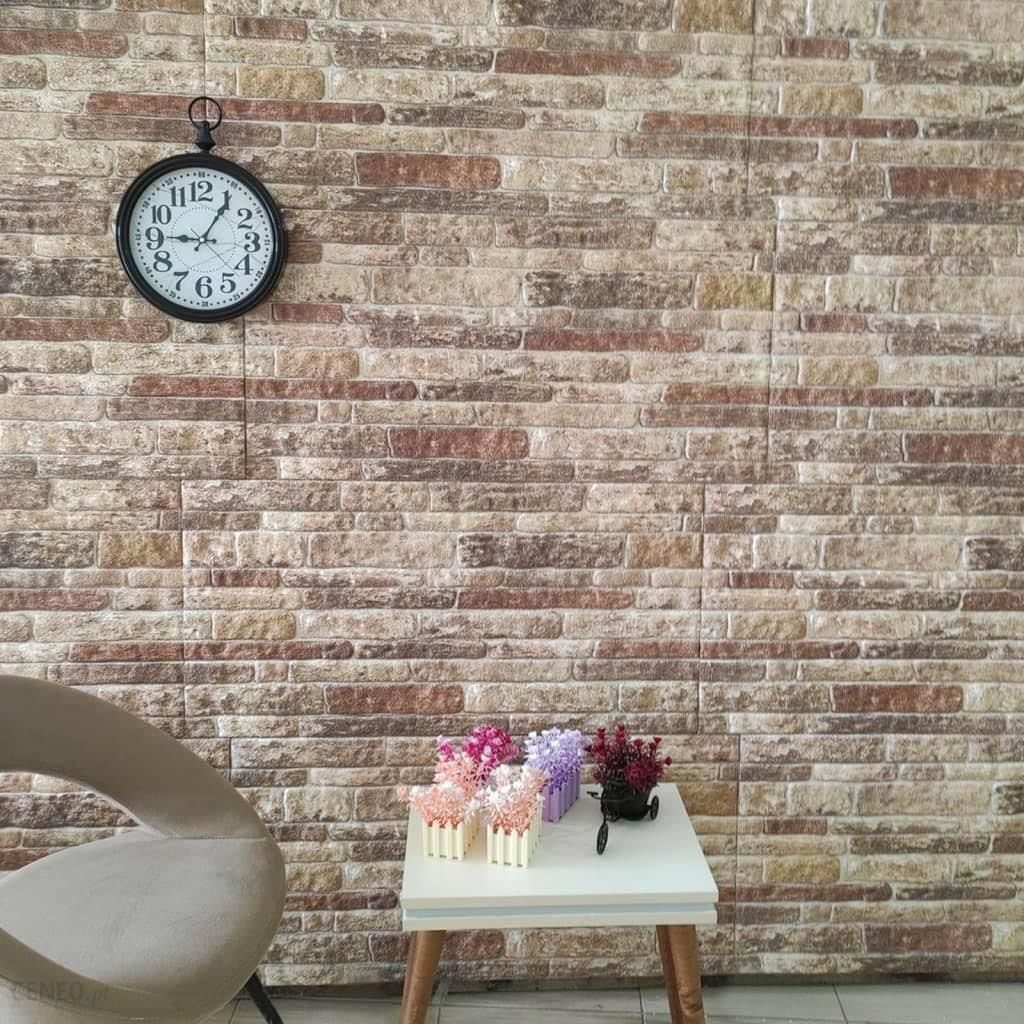 Vidaxl Panele Ścienne 3D Wzór Wielokolorowych Cegieł 10 Szt