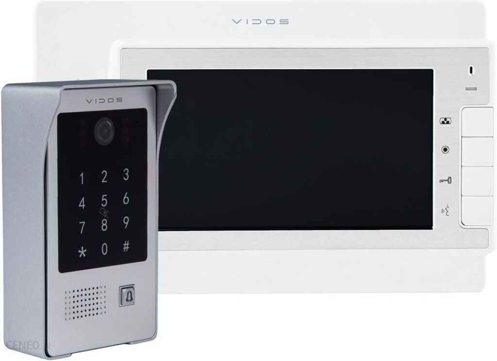 Vidos Zestaw Wideodomofonu Natynkowego Z Czytnikiem Rfid I Szyfratorem (S20DAM320W) Vidos Zestaw Wideodomofonu Natynkowego Z Czytnikiem Rfid I Szyfratorem (S20DAM320W)