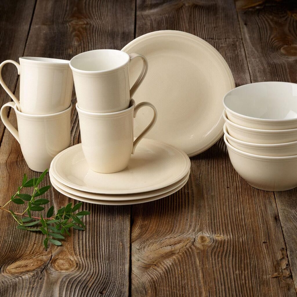 Villeroy&Boch Serwis śniadaniowy 12 częściowy Color Loop Sand (1952839028)