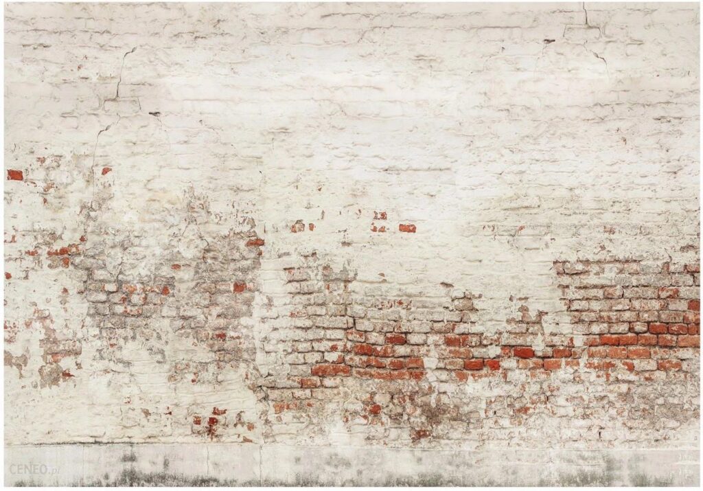 WALLARENA FOTOTAPETA CEGŁA 3D STARY MUR IMITACJA XXL 368X254