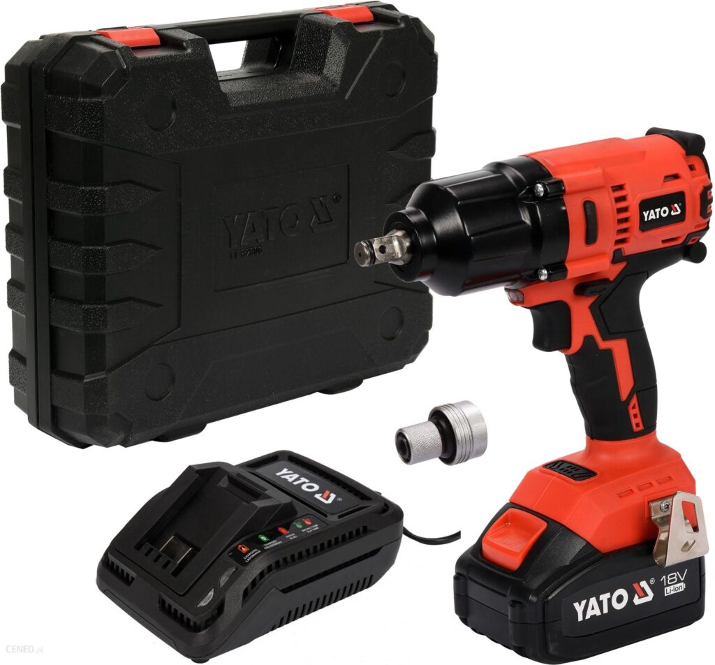Yato Klucz Udarowy Bezszczotkowy 1/2” 700Nm 18V YT82806 Yato Klucz Udarowy Bezszczotkowy 1/2” 700Nm 18V YT82806