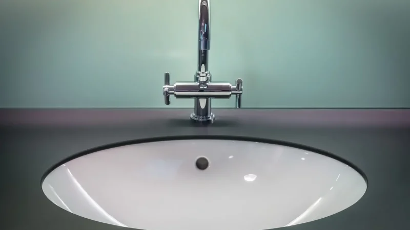 Cersanit Szafka Z Umywalką Wpuszczaną 60 Szara Moduo (S801313DSM)