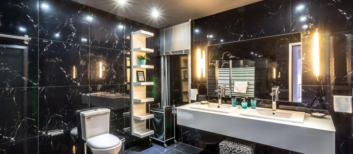 Geberit Monolith Plus Czarny Boki Czarne (131222SJ6)