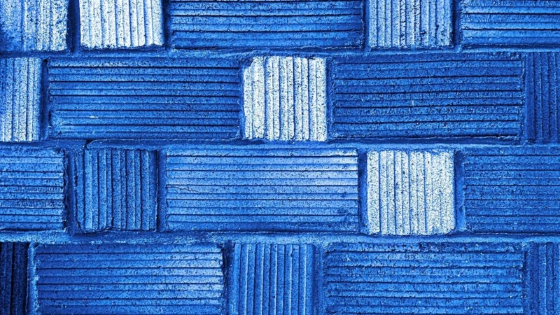 Marazzi Outfit Blue Struttura 3D Tetris 25×76 M12A
