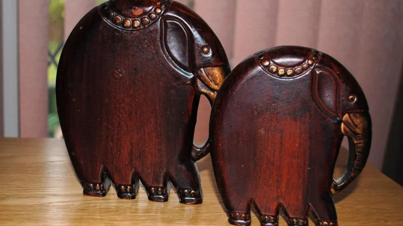 Ornament Z Pyłu Drzewnego F560399 4934