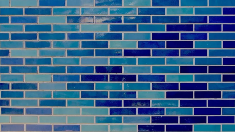 Paradyż Kwadro Sweet Blue Mix Dekor 30X60