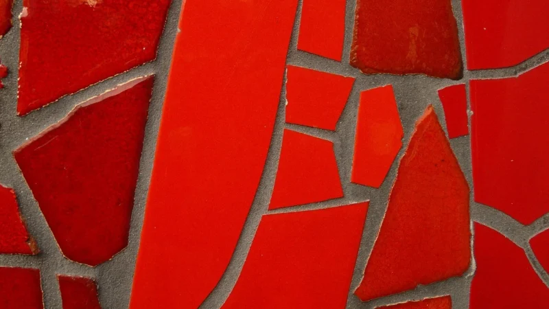 Tina Red Rect. 31,6×90