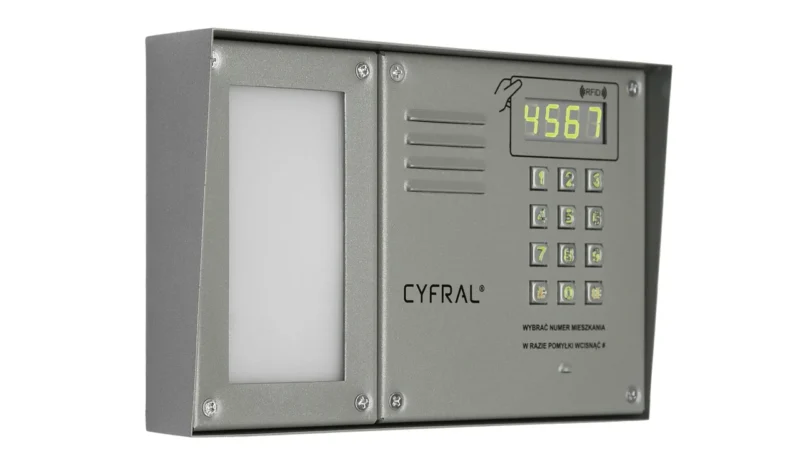 Vidos Zestaw Wideodomofonu Natynkowego Z Czytnikiem Rfid I Szyfratorem (S20DAM901FH)